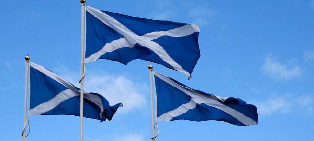 Bandera de Escocia