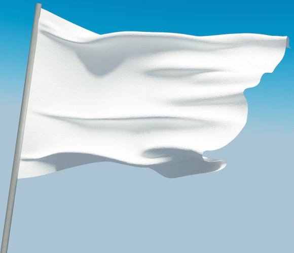 bandera blanca