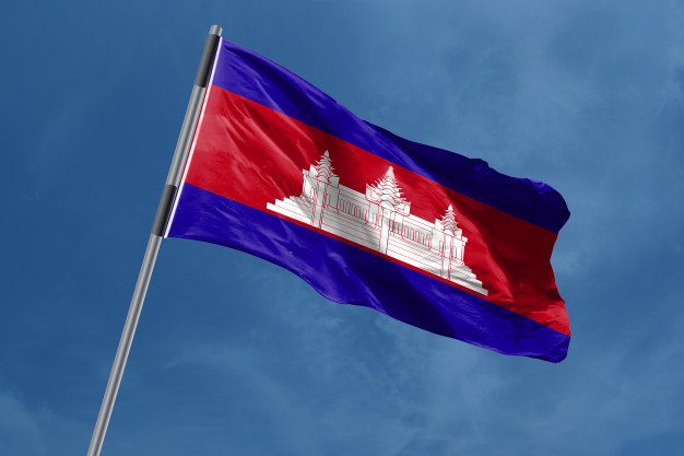 Bandera de Camboya