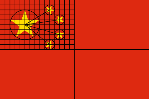 bandera de china