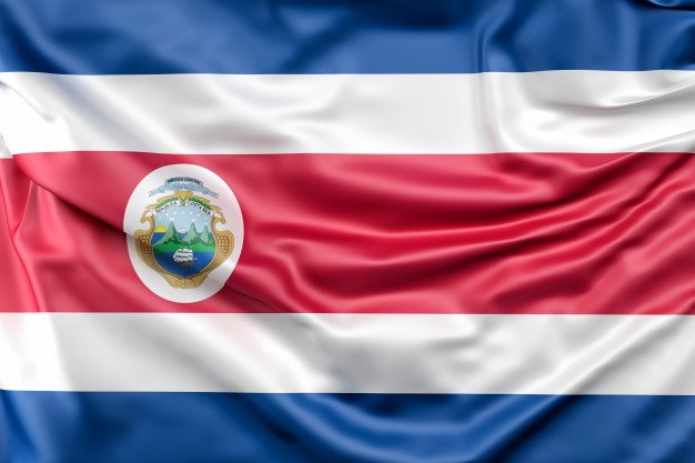 bandera de costa rica