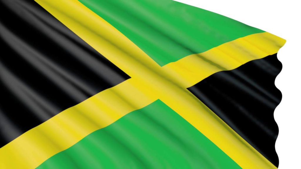 La bandera de Jamaica