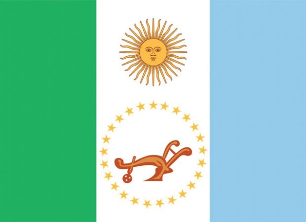 Bandera del Chaco oficial