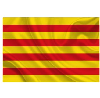 Origen de la bandera de Cataluña, y su estelada republicana.